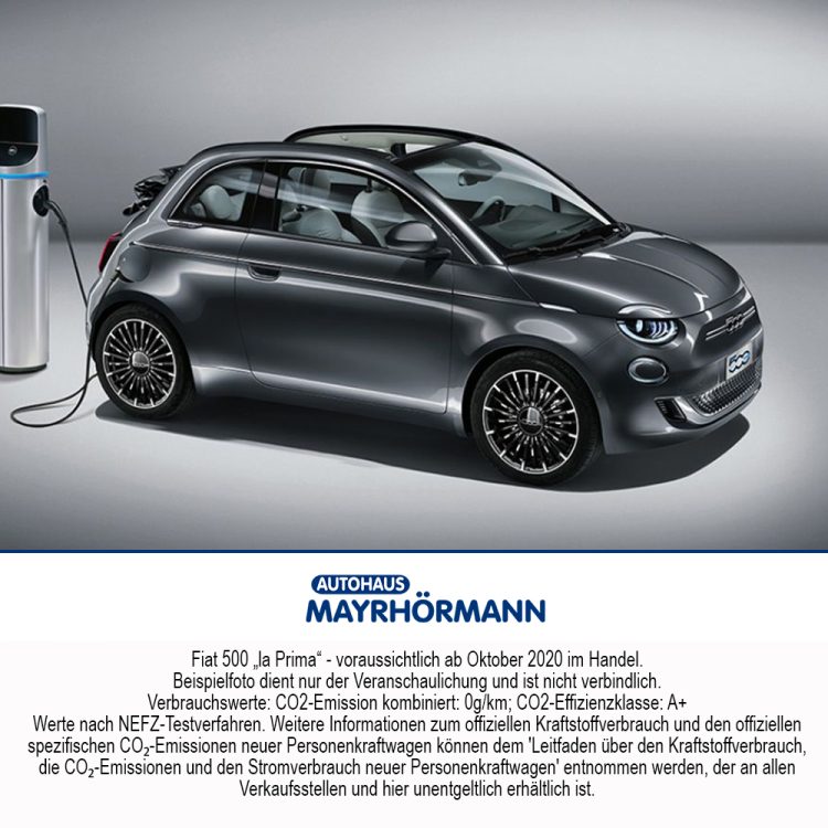 Auto des Monats 06-2020 Fiat 500 la Prima – Blog News