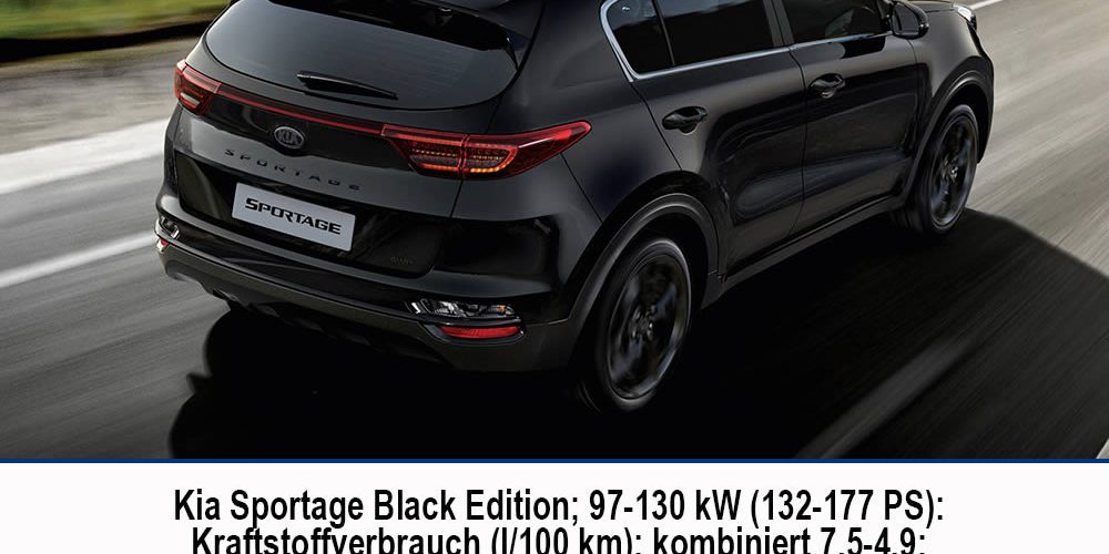 Auto des Monats Februar: Der Kia Sportage Black Edition - Autohaus  Mayrhörmann