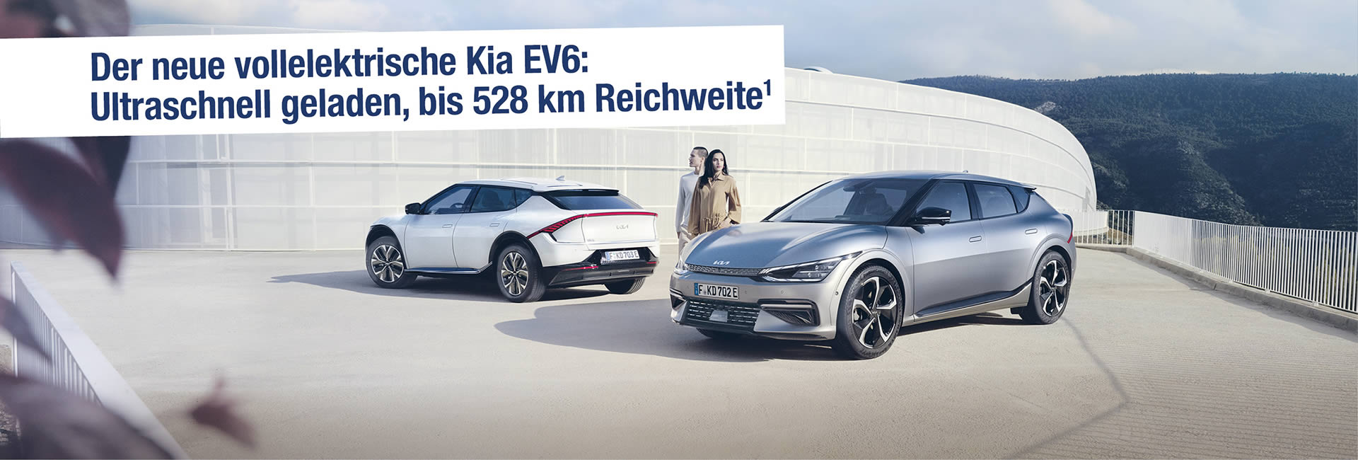 Der neue Kia EV6 im Autohaus Mayrhörmann GmbH in Diedorf bei Augsburg