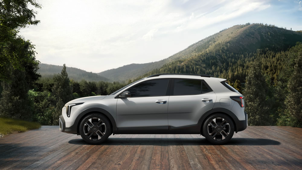 Kia Stonic Modelljahr 2026 - Seitenansicht Kia Stonic Modelljahr 2026 - Seitenansicht im Autohaus Mayrhörmann GmbH