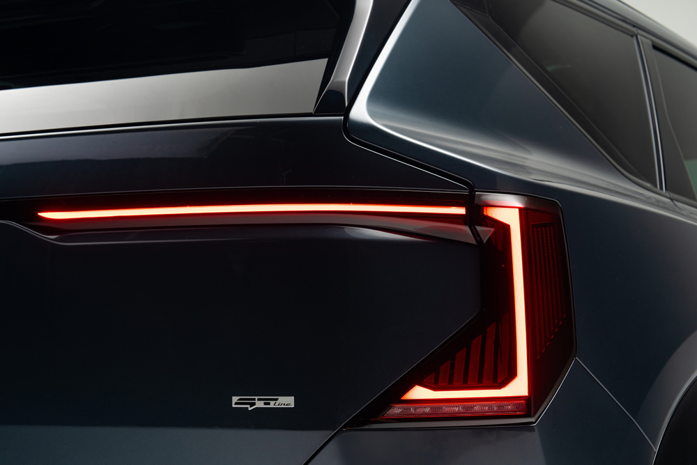 Kia EV5 2026 Detail Heckdesign Kia EV5 2026 Detail Heckdesign im Autohaus Mayrhörmann GmbH