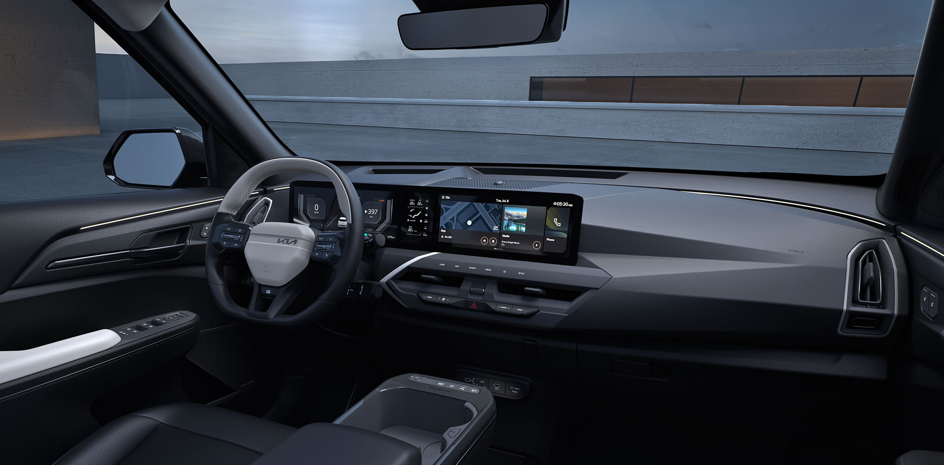 Kia EV5 2026 - Innenansicht Kia EV5 2026 - Innenansicht im Autohaus Mayrhörmann GmbH