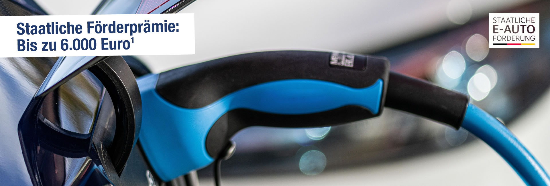 Staatliche Förderprämie für e-Autos im Autohaus Mayrhörmann GmbH // Diedorf bei Augsburg