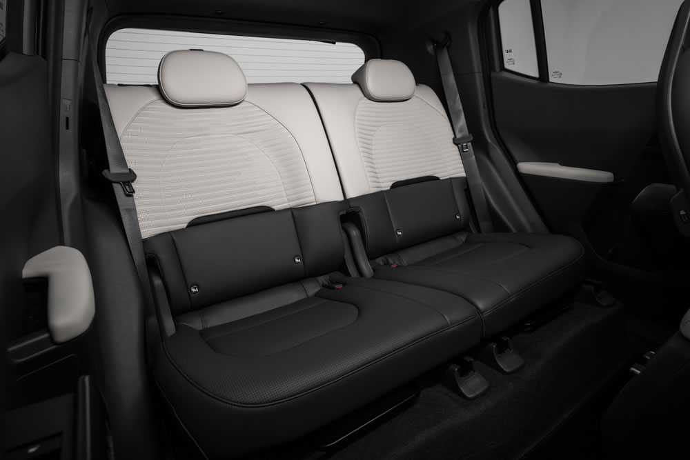 Kia EV2 2026 - Innenansicht Detail Rückbank im Autohaus Mayrhörmann GmbH