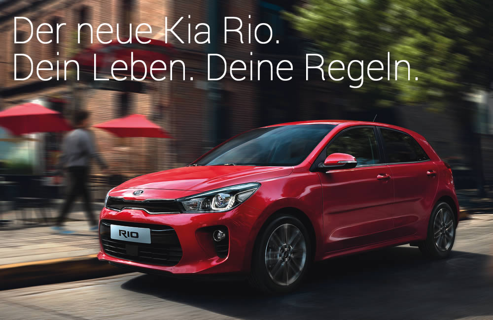 Premierenfeier: der neue Kia Rio im Autohaus Mayrhörmann GmbH